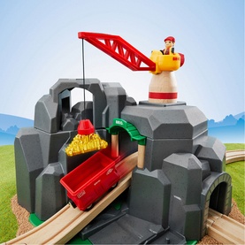 World: Crane & Mountain Tunnel Set