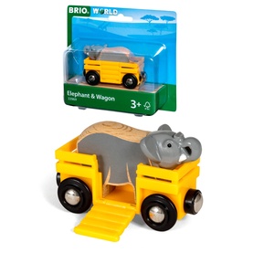 World: Safari Elephant & Wagon Set