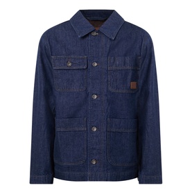 Logo Worker Denim Jacket