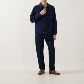 Logo Worker Denim Jacket