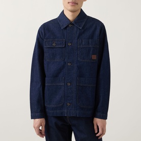 Logo Worker Denim Jacket