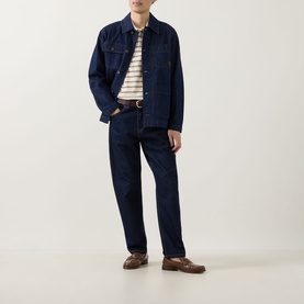 Logo Worker Denim Jacket