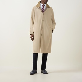 Reversible Lightweight Water-Repellent Coat