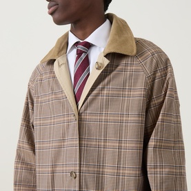 Reversible Lightweight Water-Repellent Coat