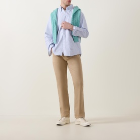 Pinstripe Oxford Shirt