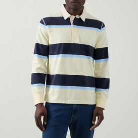 Striped Rugby Sweatshirt