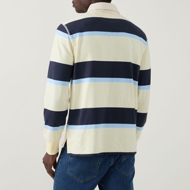 Striped Rugby Sweatshirt