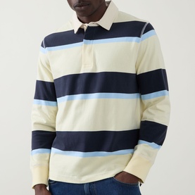 Striped Rugby Sweatshirt