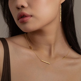Horizon Bar Necklace