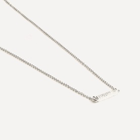 Horizon Mini Bar Pendant Necklace