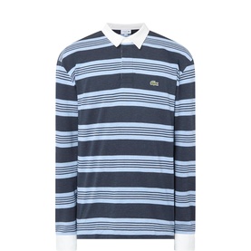 Striped Logo Rugby Shirt