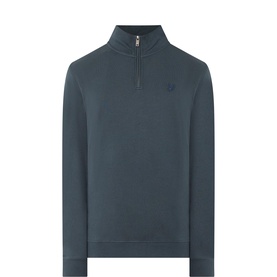 Tonal Logo Half-Zip Sweatshirt