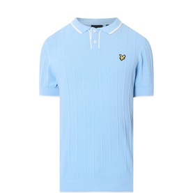 Logo Contrast Trim Polo Shirt