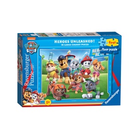 My First Floor Puzzle: Paw Patrol Heroes Unleashed