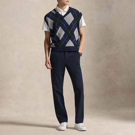 Argyle Pony Logo Golf Performance Vest