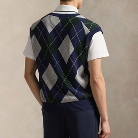 Argyle Pony Logo Golf Performance Vest