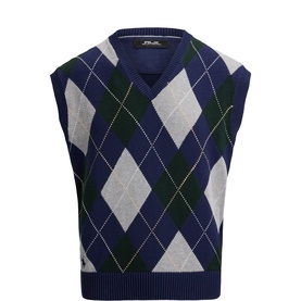Argyle Pony Logo Golf Performance Vest