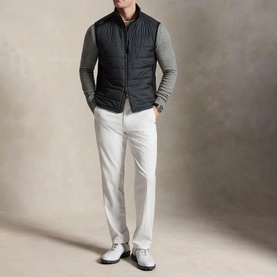 Logo Hybrid Quilted Gilet