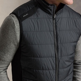 Logo Hybrid Quilted Gilet