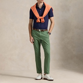 Logo Tailored Golf Performance Polo Shirt
