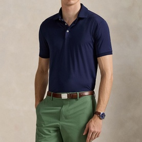 Logo Tailored Golf Performance Polo Shirt