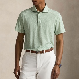Vine Logo Tailored Golf Performance Polo Shirt