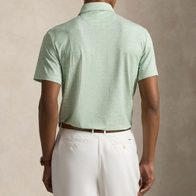 Vine Logo Tailored Golf Performance Polo Shirt