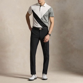 Logo Tailored Golf Performance Polo Shirt