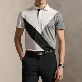 Logo Tailored Golf Performance Polo Shirt