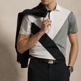 Logo Tailored Golf Performance Polo Shirt