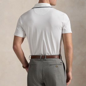 Polo Bear Logo Tailored Polo Shirt