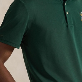 Polo Bear Logo Tailored Polo Shirt