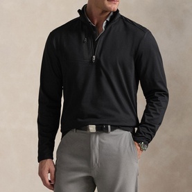 Logo Quarter Zip Sweatshirt