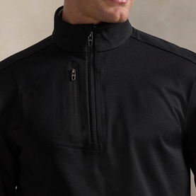 Logo Quarter Zip Sweatshirt