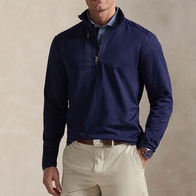 Logo Quarter Zip Sweatshirt