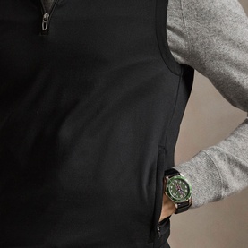 Logo Quarter Zip Gilet