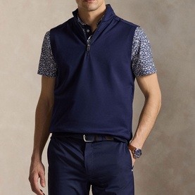 Logo Quarter Zip Gilet