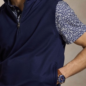 Logo Quarter Zip Gilet