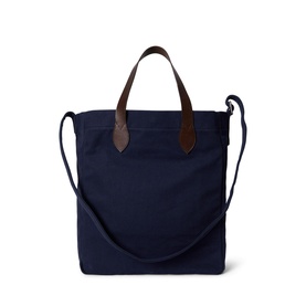 Polo Bear Canvas Shopper Tote Bag