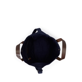 Polo Bear Canvas Shopper Tote Bag