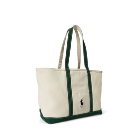 Big Pony Logo Canvas Tote Bag