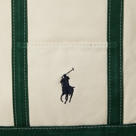 Big Pony Logo Canvas Tote Bag