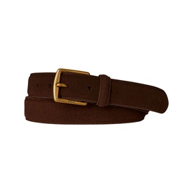 Logo Suede Dress Belt