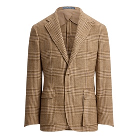 The RL67 Glen Overcheck Single-Breasted Jacket