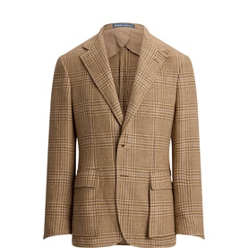 The RL67 Glen Overcheck Single-Breasted Jacket