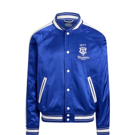 Wimbledon Logo Satin Bomber Jacket