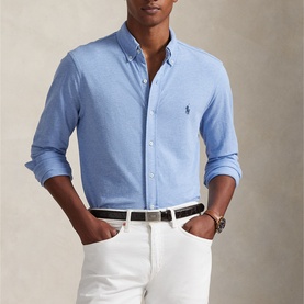 Featherweight Pony Logo Mesh Shirt