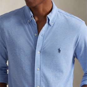 Featherweight Pony Logo Mesh Shirt