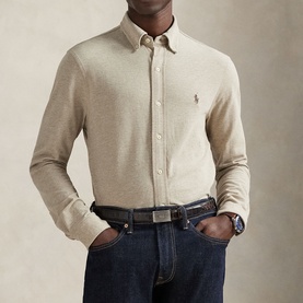 Featherweight Pony Logo Mesh Shirt