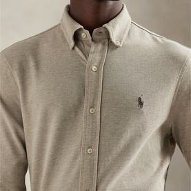 Featherweight Pony Logo Mesh Shirt